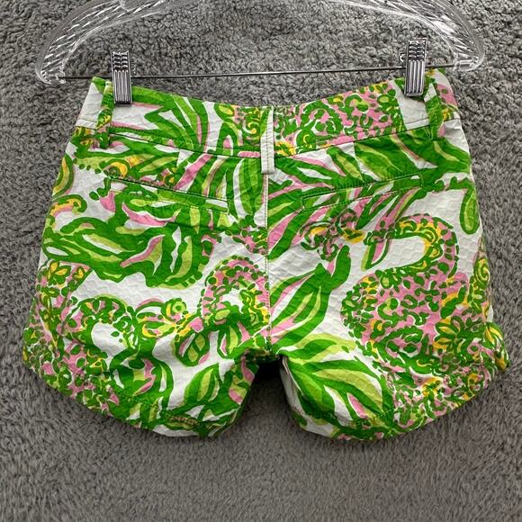 Lilly Pulitzer The Callahan Shorts Size 000 Summer Beach Vacation Tripical - Picture 6 of 7
